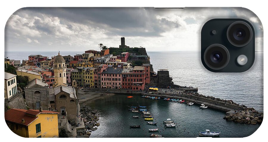 Michalakis Ppalis iPhone Case featuring the photograph Vernazza Village, Italy by Michalakis Ppalis