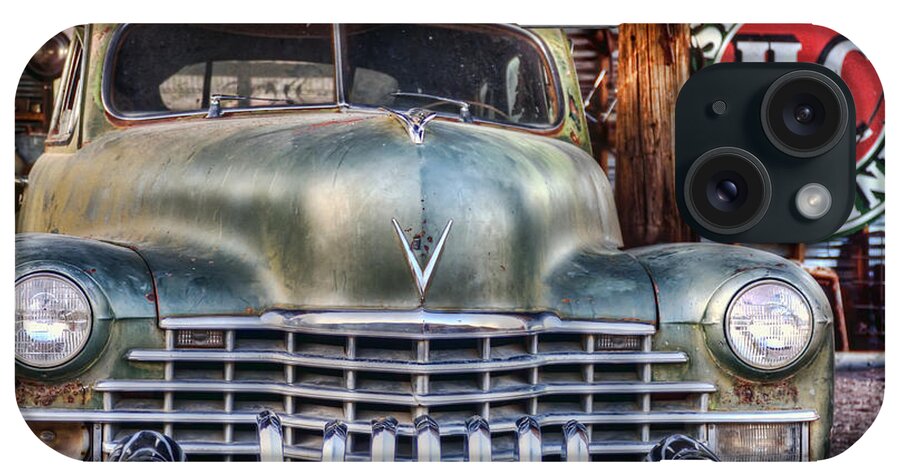 Vintage iPhone Case featuring the photograph Vintage Cadillac by Eddie Yerkish