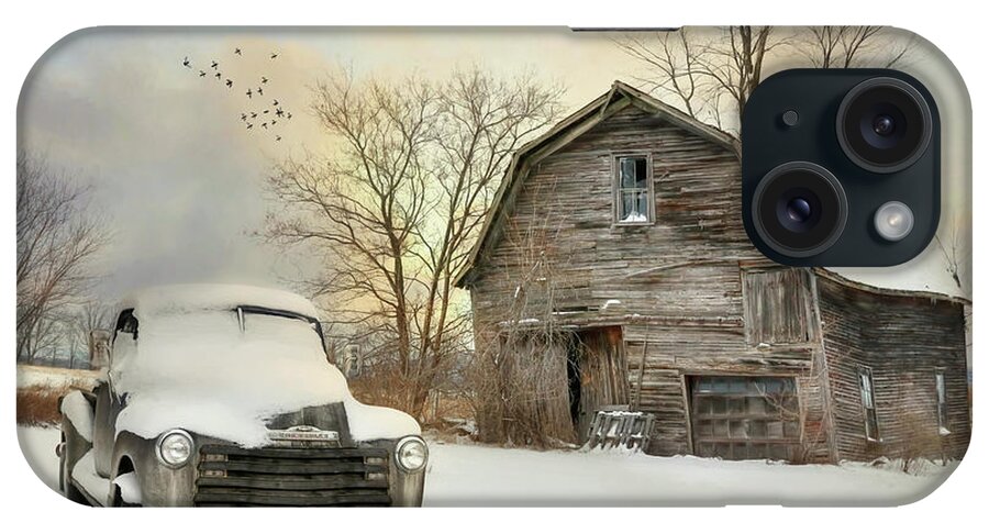 Chevy iPhone Case featuring the photograph Vintage Chevrolet by Lori Deiter