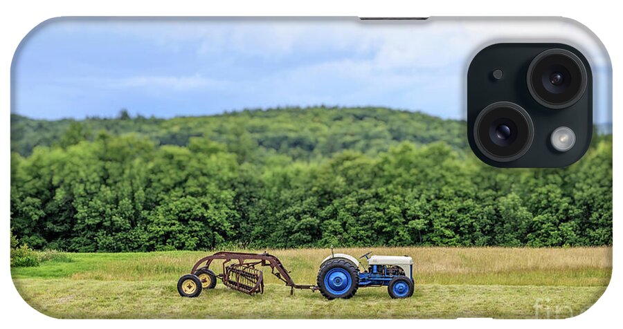 Tractor iPhone Case featuring the photograph Vintage Ford Tractor Tilt Shift by Edward Fielding