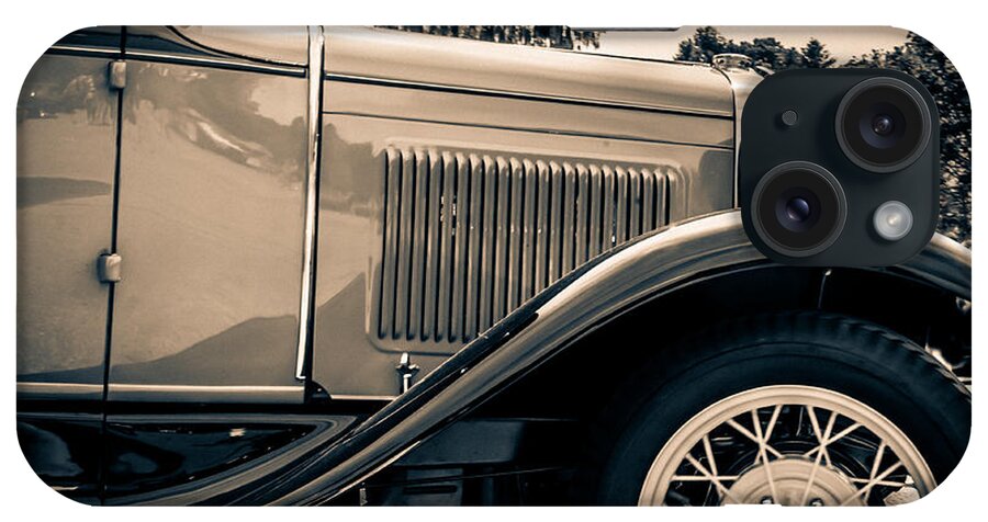 Antique Truck iPhone Case featuring the photograph Vintage Ford Truck 1 by Pamela Taylor