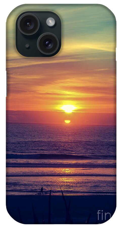 Sunsets iPhone Case featuring the photograph Vintage Sunset by Toni Somes