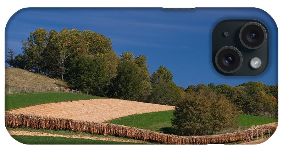 Virginia iPhone Case featuring the photograph Virginia Tobacco Farm by T Lowry Wilson