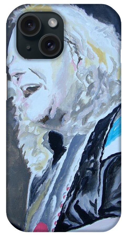 Warren Haynes iPhone Case featuring the painting Vote by Stuart Engel