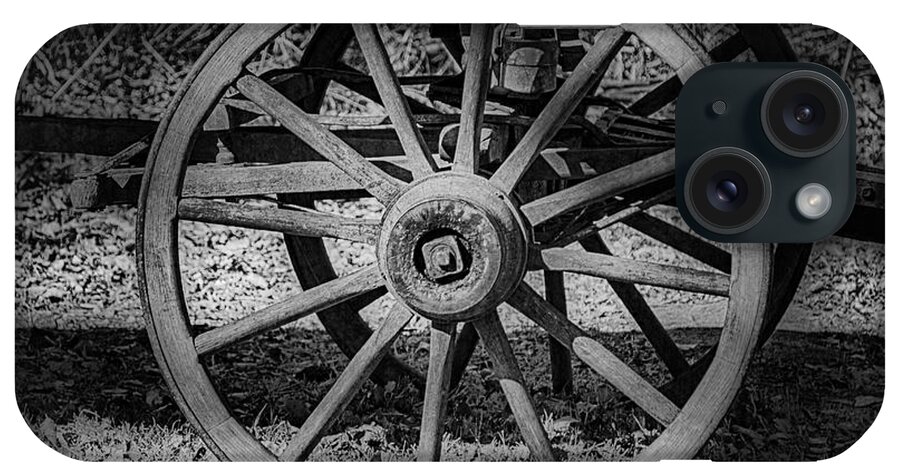 Jay Stockhaus iPhone Case featuring the photograph Wagon Wheel by Jay Stockhaus