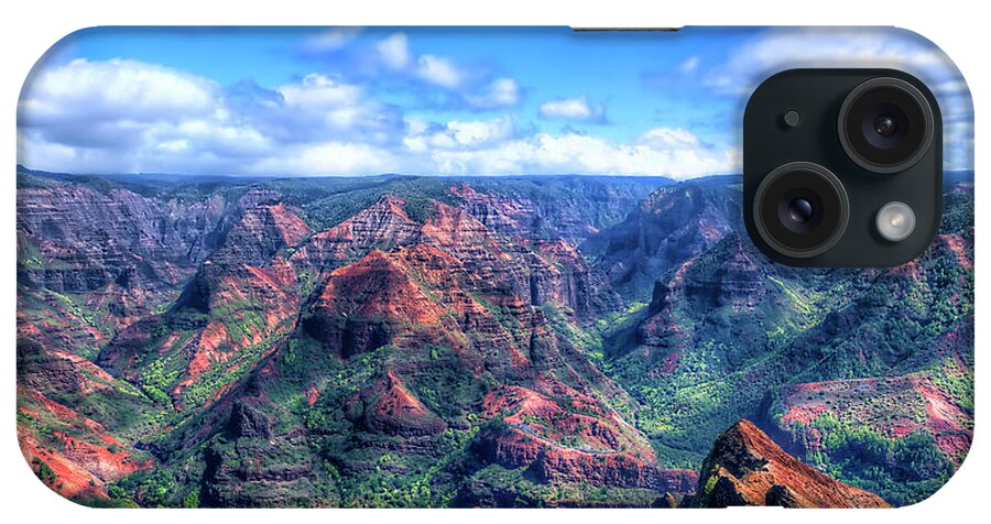 Granger Photography iPhone Case featuring the photograph Waimea Canyon by Brad Granger