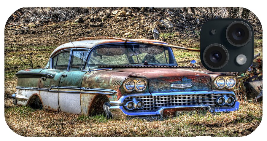 Rusty iPhone Case featuring the photograph Waiting For A Tow by J Laughlin