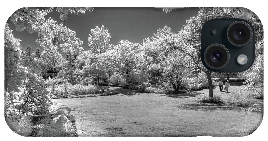 Clark Gardens iPhone Case featuring the photograph Walking In Clark Gardens by Jeff Breiman