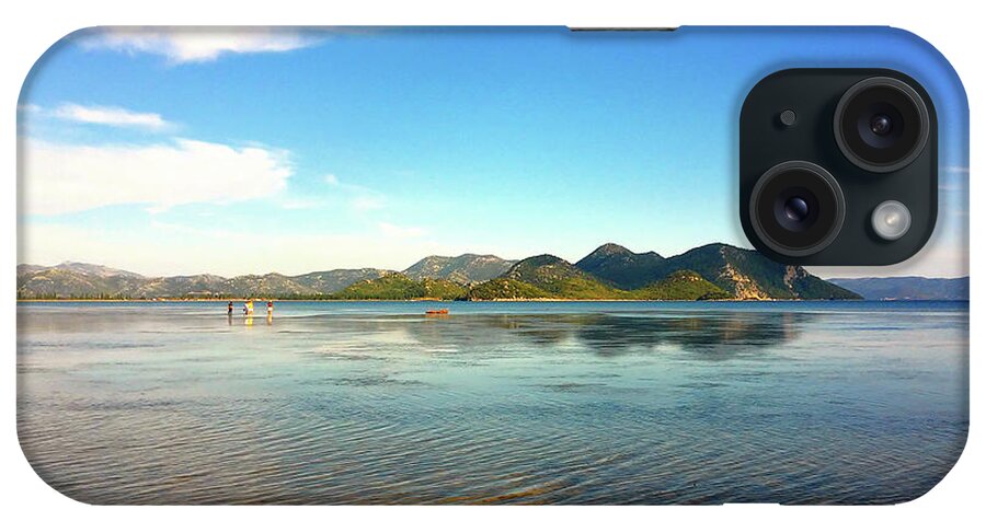 Delta iPhone Case featuring the photograph Walking On water In The Mouth Of The Neretva II by Jasna Dragun