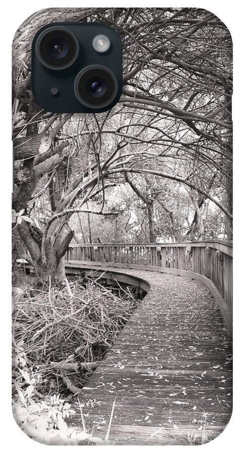 Englewood iPhone Case featuring the photograph Walkway by Alison Belsan Horton
