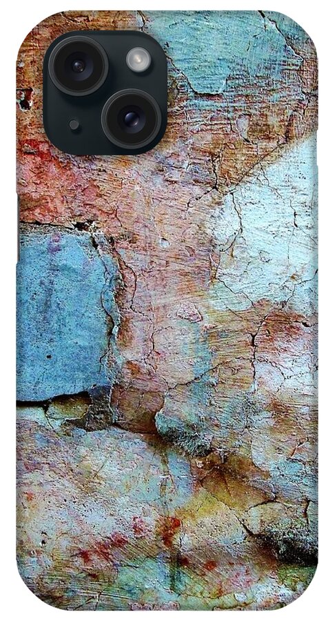 Texture iPhone Case featuring the photograph Wall Abstract 138 by Maria Huntley