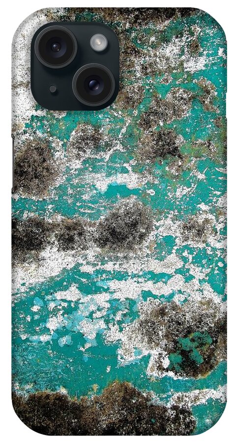 Texture iPhone Case featuring the photograph Wall Abstract 171 by Maria Huntley
