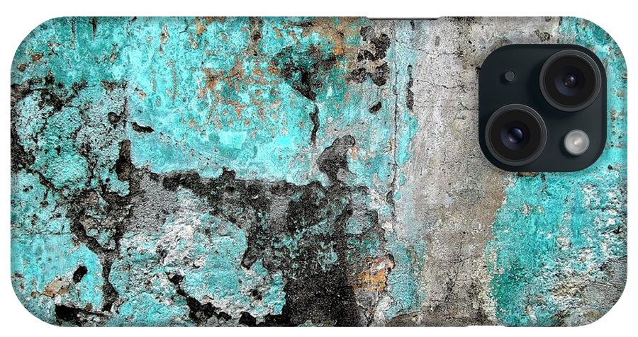 Texture iPhone Case featuring the photograph Wall Abstract 219 by Maria Huntley