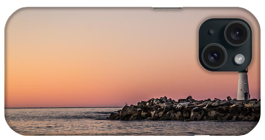 Santa Cruz iPhone Case featuring the photograph Walton at Sunset by Lora Lee Chapman