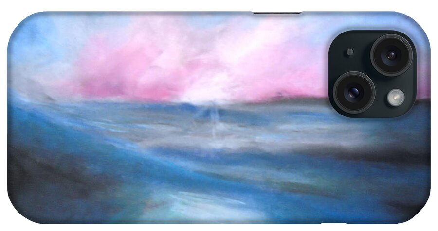 Ocean iPhone Case featuring the drawing Warm Tides by Jen Shearer