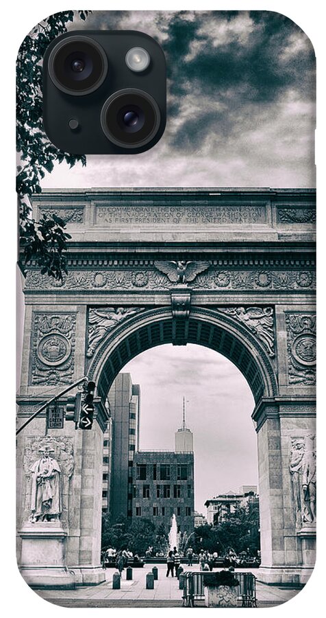 Architecture iPhone Case featuring the photograph Washington Square Arch by Jessica Jenney