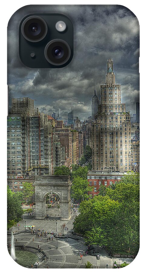 Washington Square iPhone Case featuring the photograph Washington Square by William Fields