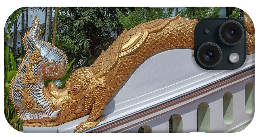 Scenic iPhone Case featuring the photograph Wat Mae San Ban Luk Ho Tham Makara or Sea Dragon DTHLU0206 by Gerry Gantt