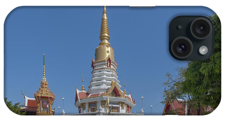 Temple iPhone Case featuring the photograph Wat Prachum Khongkha Shrines DTHCB0180 by Gerry Gantt