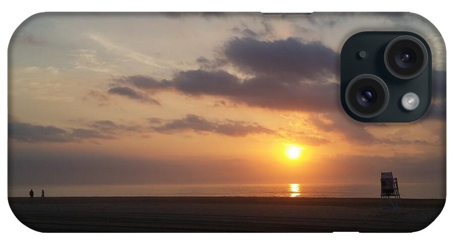 Water iPhone Case featuring the photograph Watching Sunrise by Robert Banach