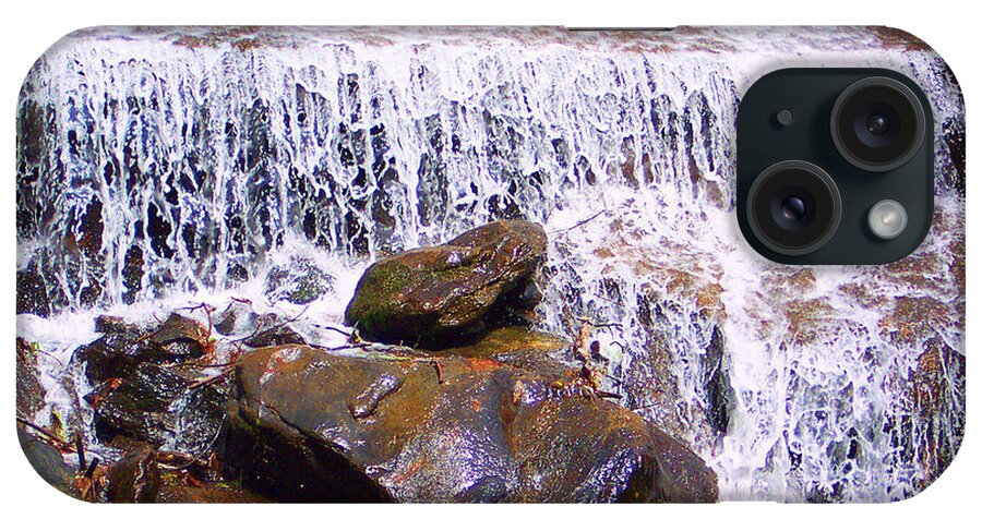 Water iPhone Case featuring the photograph Water Cascade by Roberta Byram