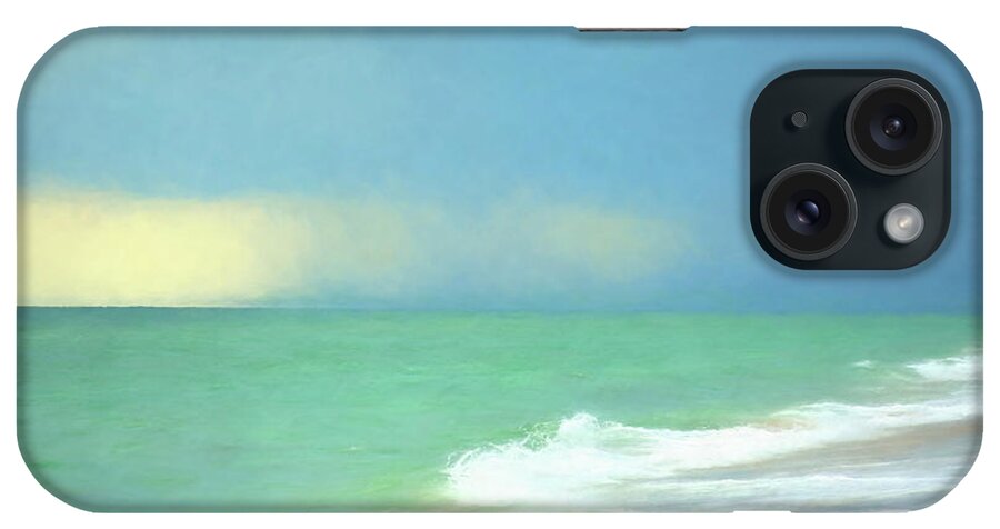 Blue Sky iPhone Case featuring the photograph Water Color by Alison Belsan Horton