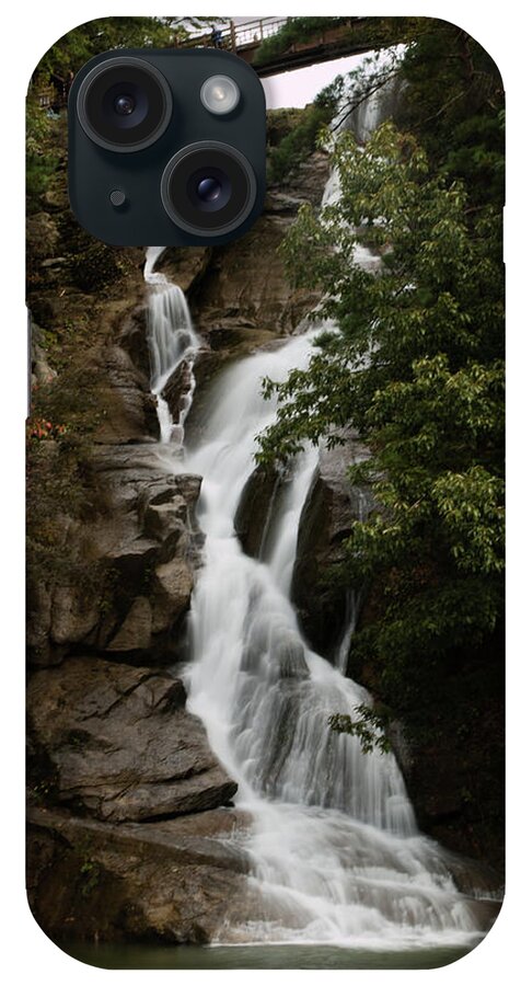 Water Fall iPhone Case featuring the photograph Water fall 3 by Hyuntae Kim