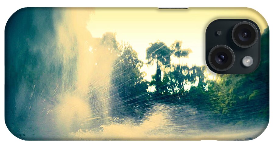 Landscape iPhone Case featuring the photograph Water fall dream by Michael Blaine