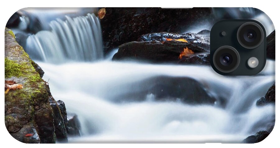 Waterfall iPhone Case featuring the photograph Water Like Mist by David Freuthal
