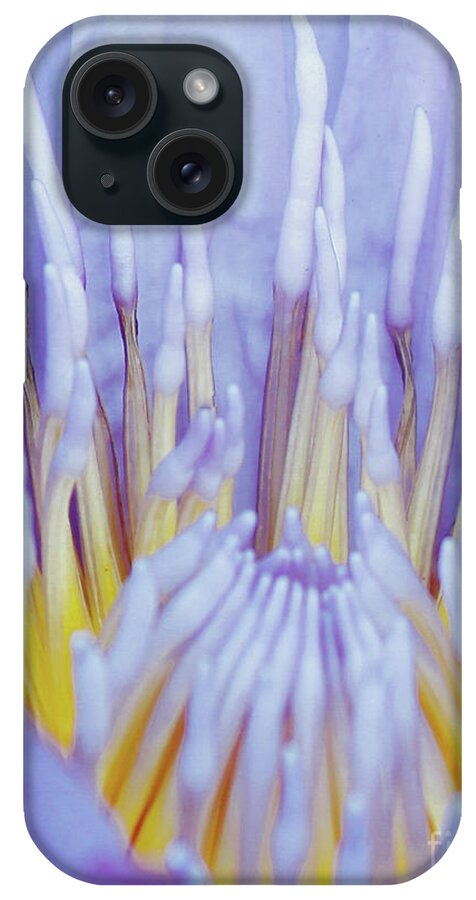 Water Lily iPhone Case featuring the photograph Water Lily Nature Fingers Meditation Wall Art Print by Carol F Austin