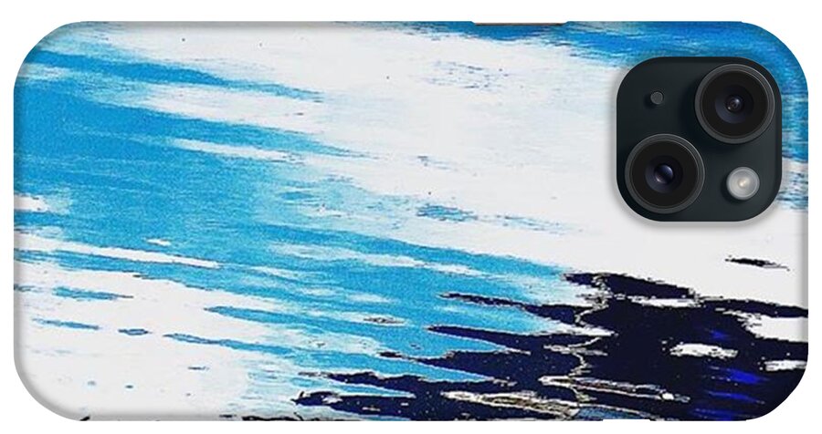 Art iPhone Case featuring the photograph Water Reflection #art #artistic #myart by Moise Levi