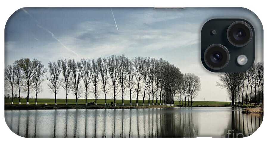 Water. Reflection iPhone Case featuring the photograph Water reflection by Daliana Pacuraru