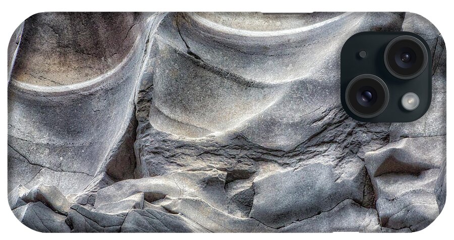 Black Magic Canyon iPhone Case featuring the photograph Water Sculpting Rock Art by Kaylyn Franks by Kaylyn Franks