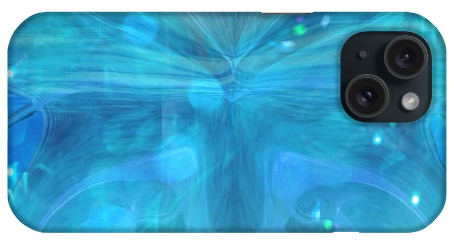 Digital Art iPhone Case featuring the digital art Water Spirit by Karen Buford