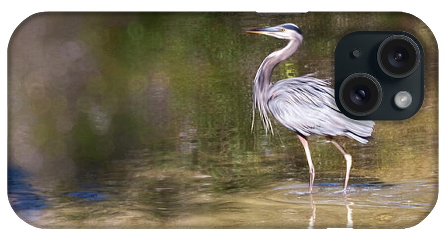 Heron iPhone Case featuring the photograph Watery World - by Julie Weber