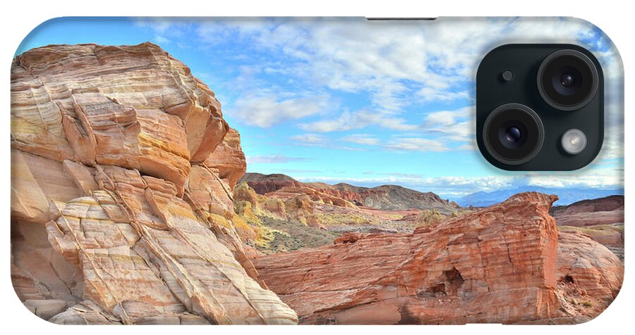Valley Of Fire State Park iPhone Case featuring the photograph Waves of Sandstone in Valley of Fire by Ray Mathis