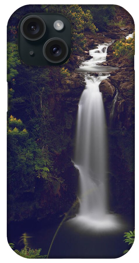 Kamae'e Falls iPhone Case featuring the photograph We Almost Had It All by Laurie Search