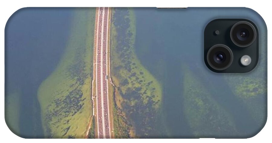 Bridge iPhone Case featuring the photograph We Couldn't Get A Direct Flight From by Connor Beekman