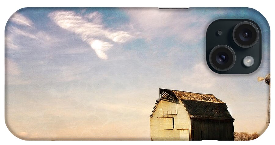 Barn iPhone Case featuring the photograph Weathered In Texture by Lana Trussell