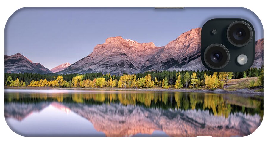 Water iPhone Case featuring the photograph Wedge Pond Fall by Celine Pollard