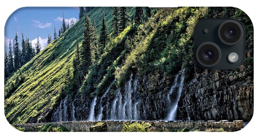 Landscapes iPhone Case featuring the photograph Weeping Wall 2 by John Trommer