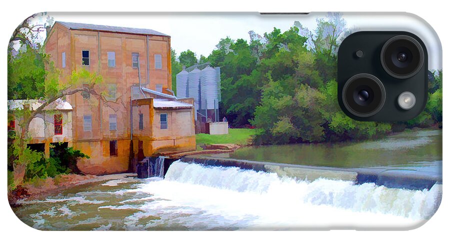 Water iPhone Case featuring the photograph Weisenberger Mill by Sam Davis Johnson