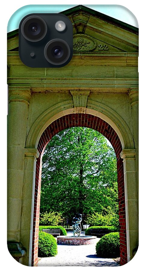 Archway iPhone Case featuring the photograph Welcome to the Garden by Stacie Siemsen