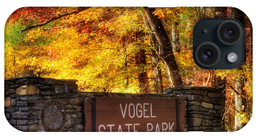 Vogel State Park iPhone Case featuring the photograph Welcome To Vogel State Park by Greg and Chrystal Mimbs