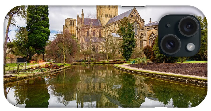 Bishop's Palace iPhone Case featuring the photograph Wells Cathedral by Colin Rayner