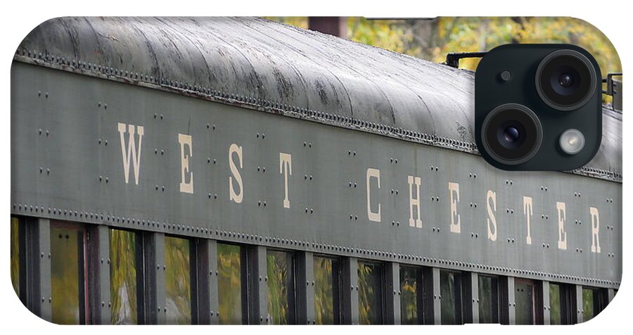 Richard Reeve iPhone Case featuring the photograph West Chester Railroad - Passenger Car by Richard Reeve
