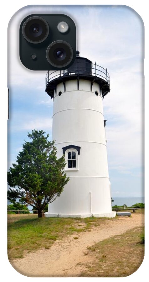 Martha's Vineyard iPhone Case featuring the photograph West Chop Lighthouse by Sue Morris