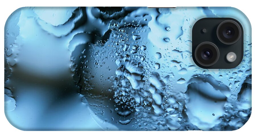 Jenny Rainbow Fine Art Photography iPhone Case featuring the photograph Wet Mirror Abstract by Jenny Rainbow