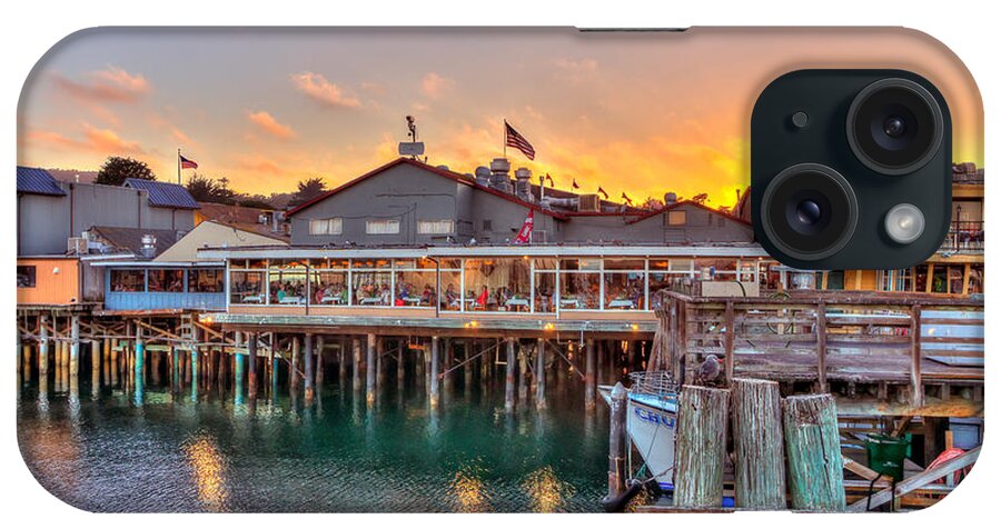 Monterey iPhone Case featuring the photograph Wharf Dining by Derek Dean