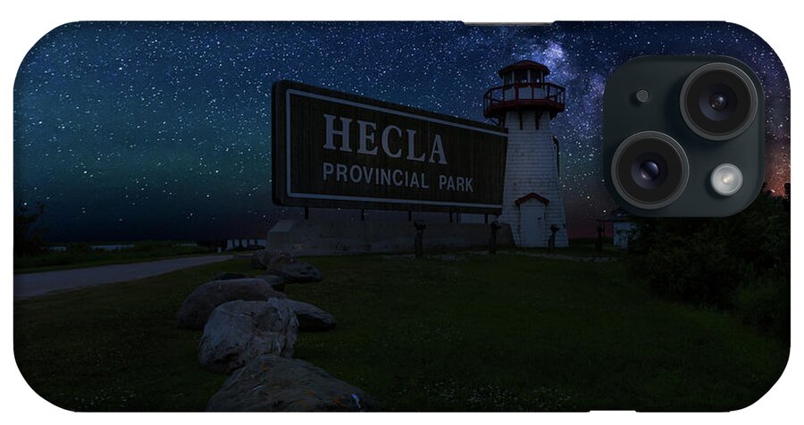 Hecla iPhone Case featuring the photograph When The Night Falls by Nebojsa Novakovic